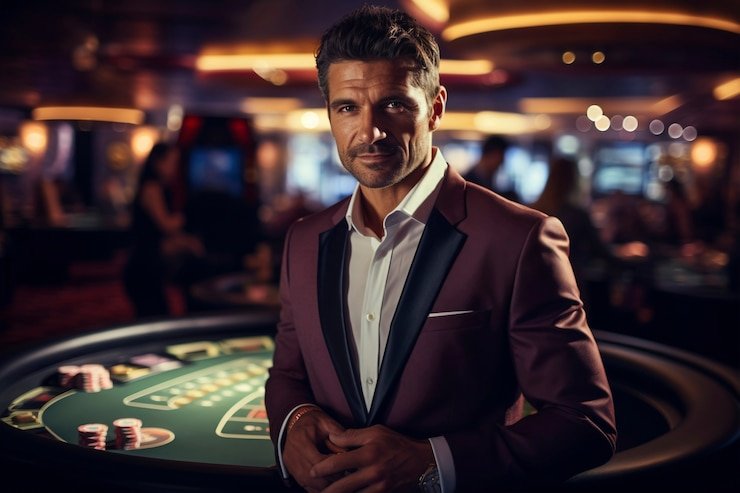 Tampilan meja roulette Evolution Gaming dengan kontrol taruhan intuitif